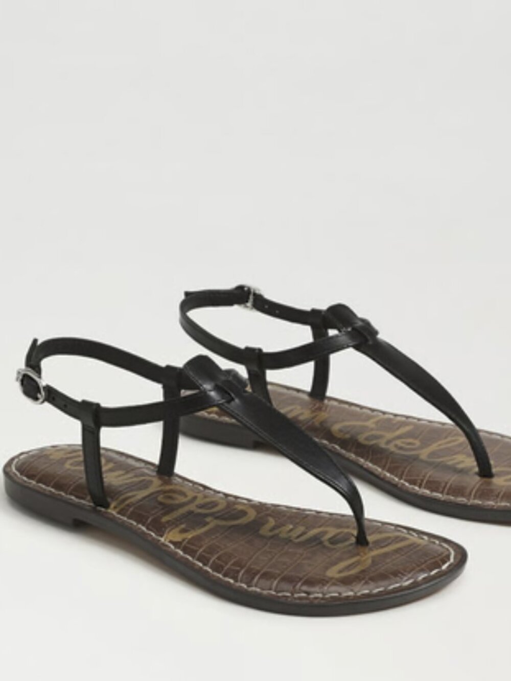 Sam Edelman Black Gigi Sandals, sz 6.5